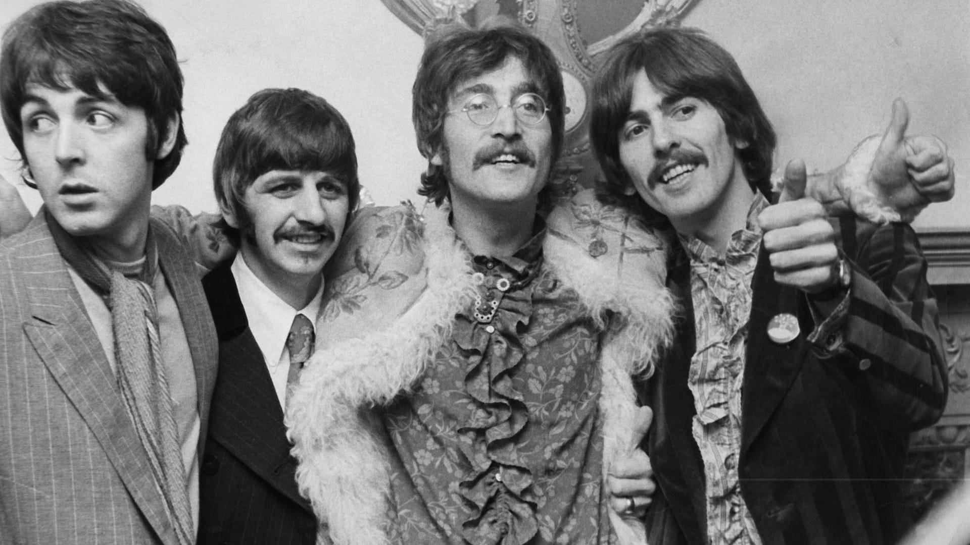 The Beatles 1967 (v.l.): Paul McCartney, Ringo Starr, John Lennon und George Harrison.