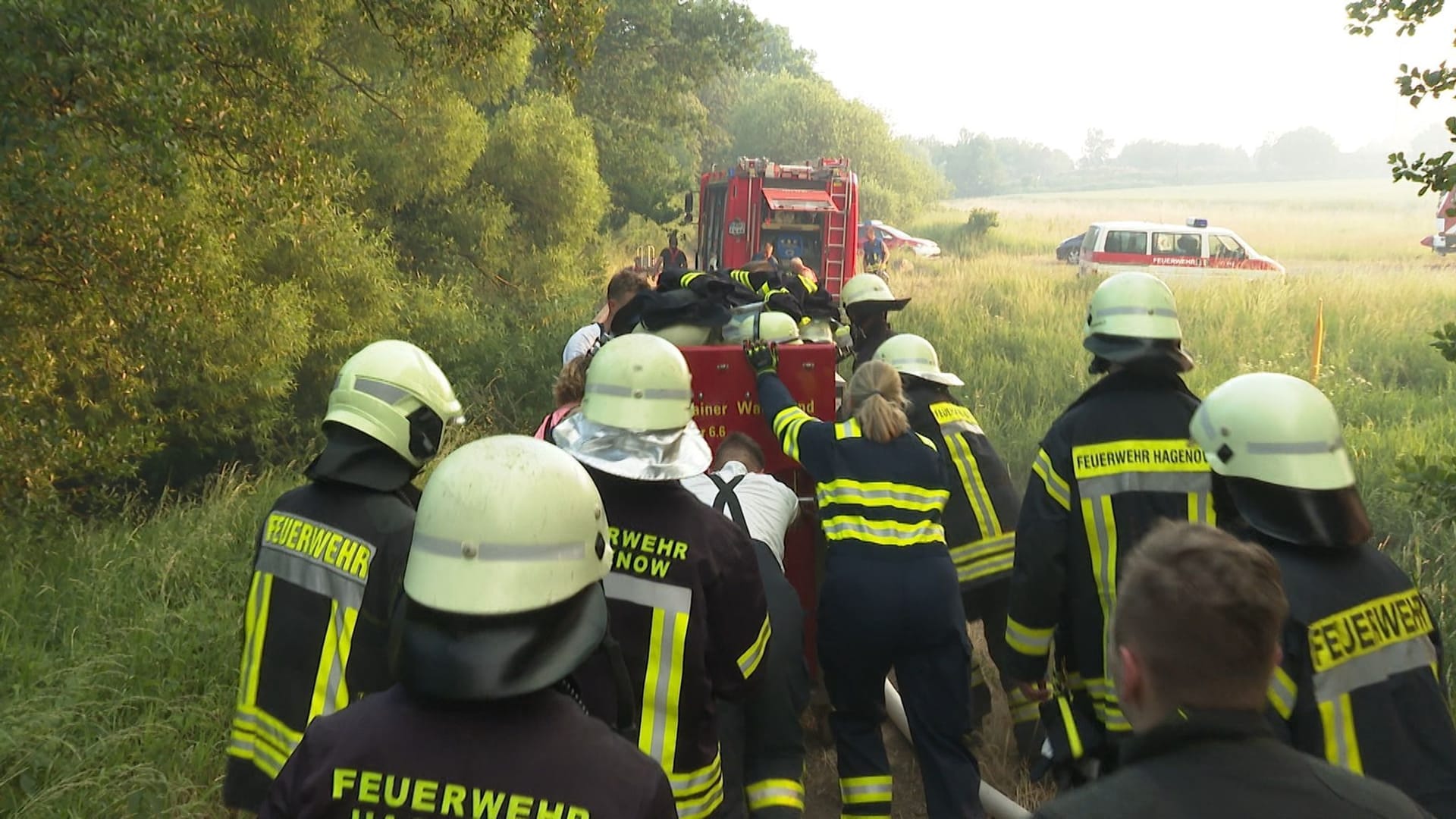 Hagenow Waldbrand