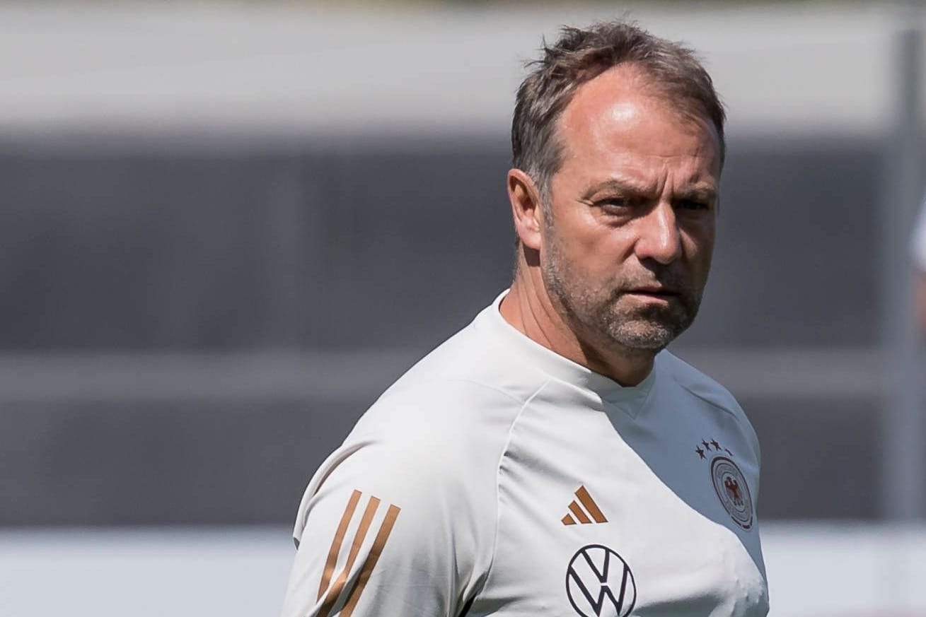 Hansi Flick: Er trainiert die deutsche Nationalmannschaft seit 2021.