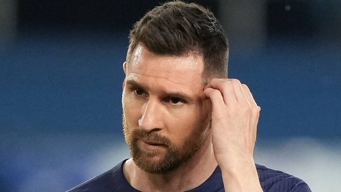 Lionel Messi im PSG-Trikot: Der Argentinier spielt künftig für Inter Miami in den USA.
