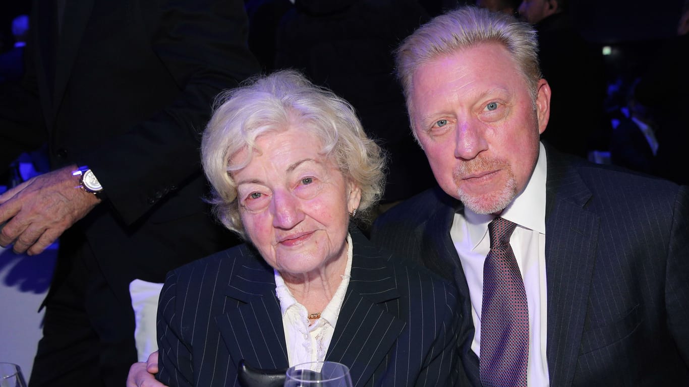 Elvira und Boris Becker: Seine Mutter wird heute 88 Jahre alt.