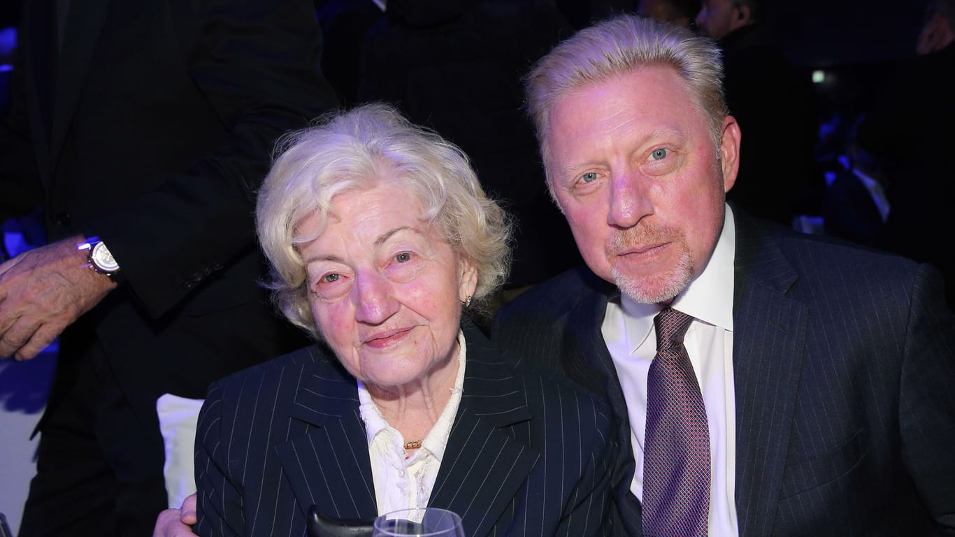 Elvira und Boris Becker: Seine Mutter wird heute 88 Jahre alt.