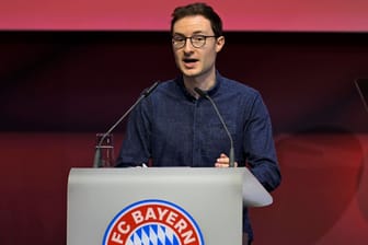 Engagiert: Bayern-Mitglied Michael Ott auf der Jahreshauptversammlung 2022.