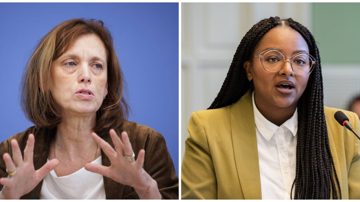Ministerinnen Prien (links) und Touré (rechts): Die beiden kommen in der Asyldebatte nicht auf einen grünen Zweig.
