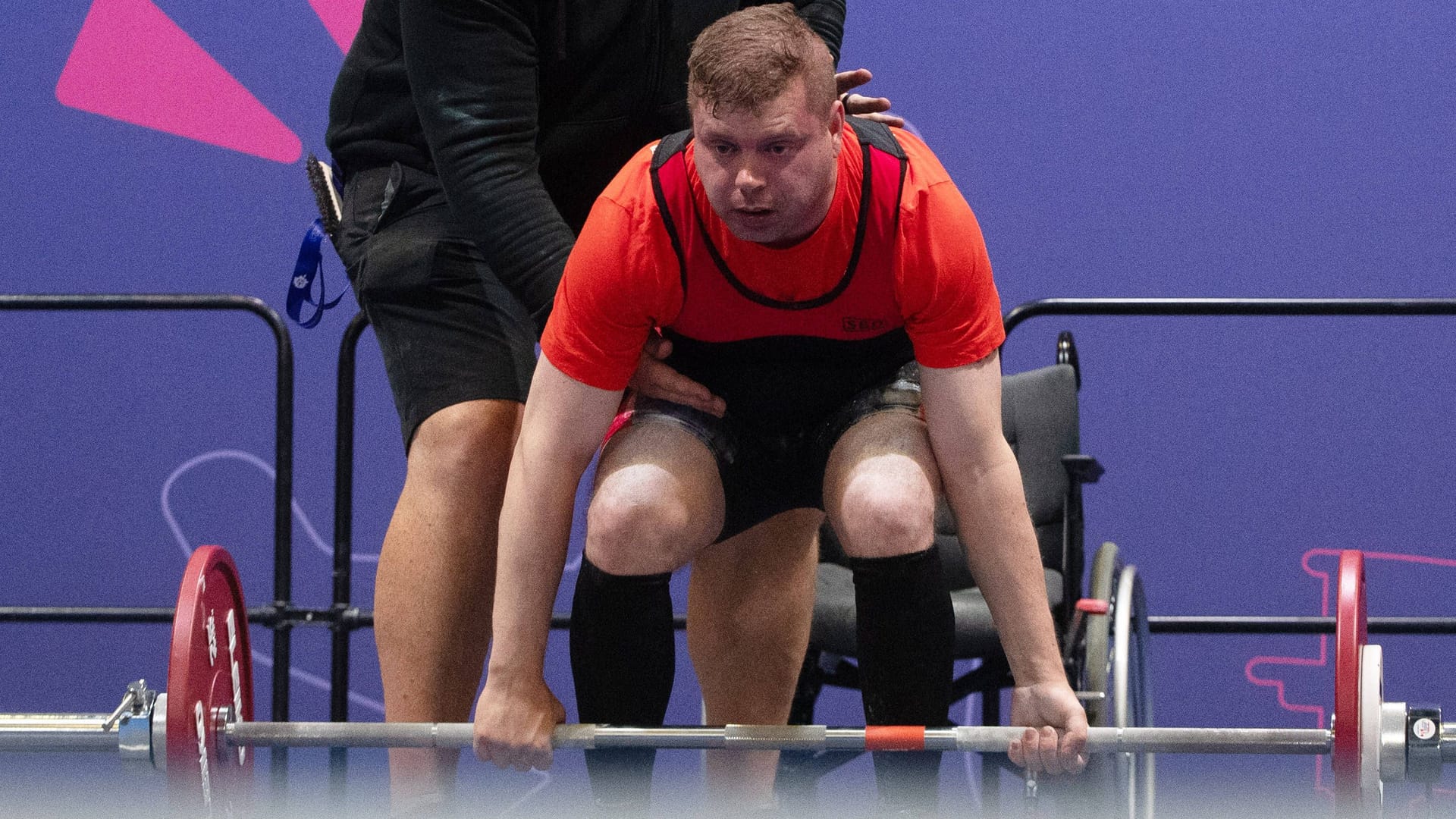 Aegir Olafsson: Er überzeugte bei den Special Olympics in Berlin.