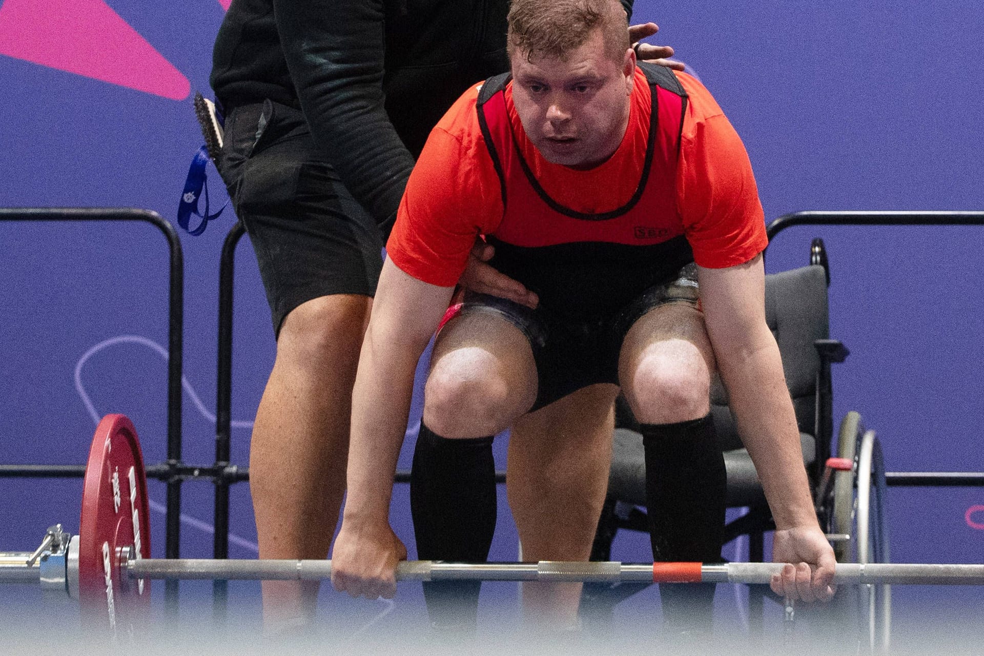 Aegir Olafsson: Er überzeugte bei den Special Olympics in Berlin.