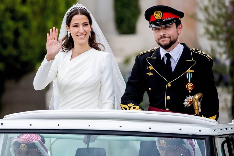 Hochzeit Des Kronprinzen Hussein Bin Abdullah In Jordanien