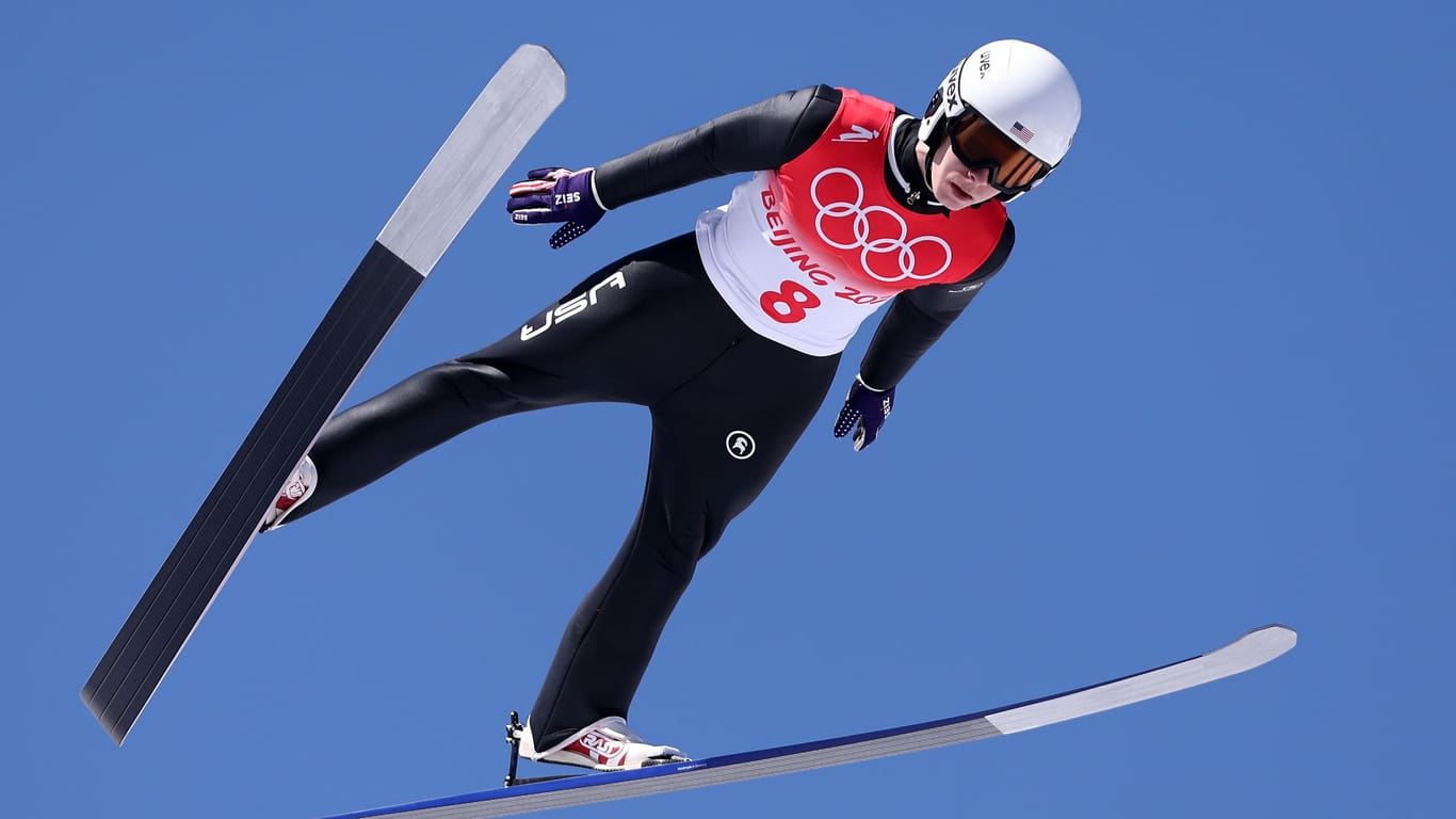 Olympische Winterspiele 2022 in Peking: Hier erlebte Patrick Gasienica einen sportlichen Höhepunkt seiner Karriere.