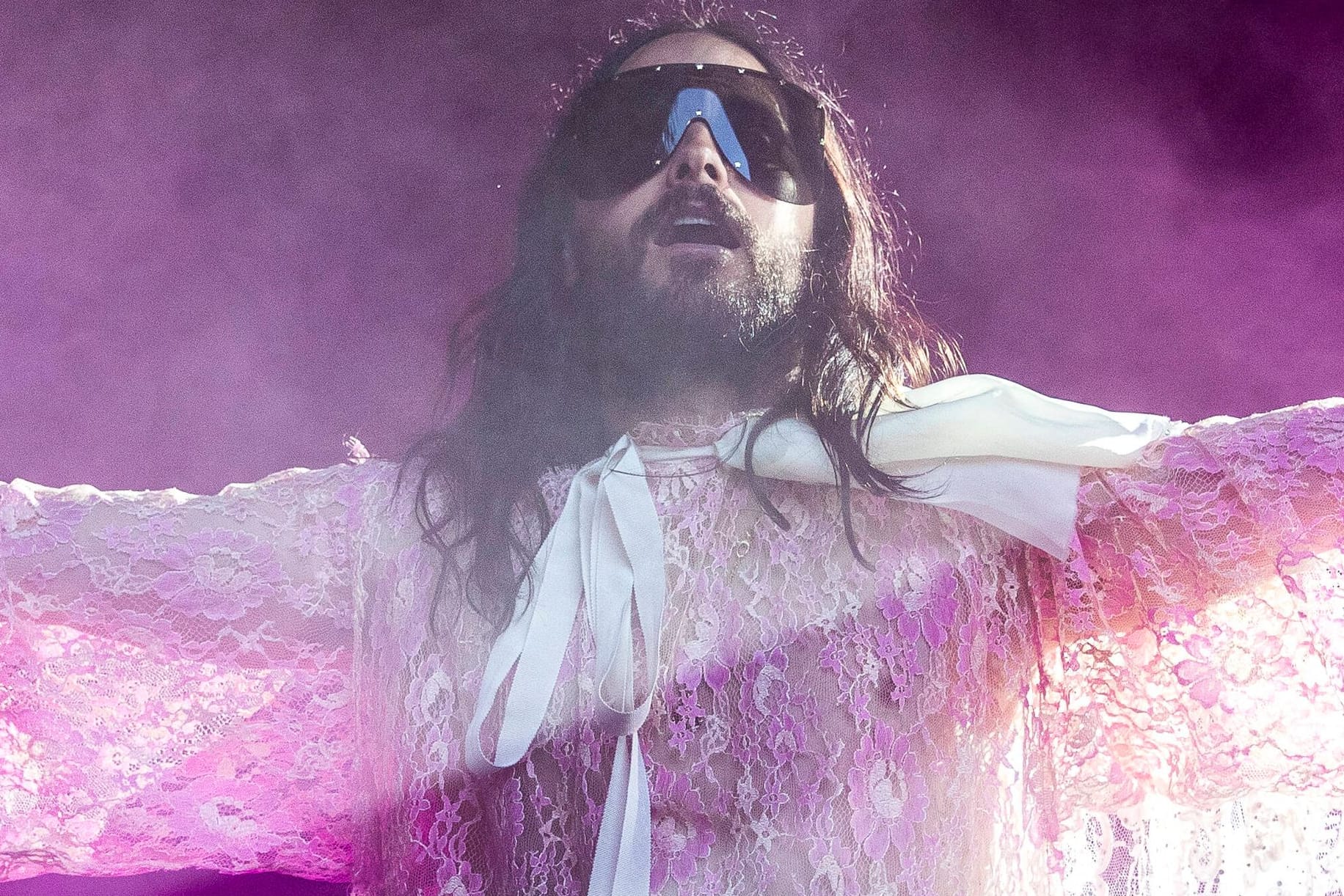 Jared Leto: Seit 1998 ist er Frontmann der Band "Thirty Seconds to Mars".