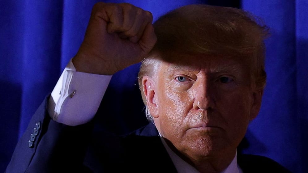 Kämpft bis zum Untergang: Donald Trump windet sich vor der Justiz.
