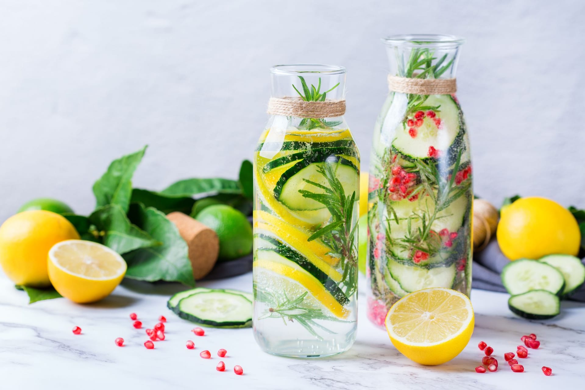 Gönnen Sie sich eine Erfrischung mit Infused Water.