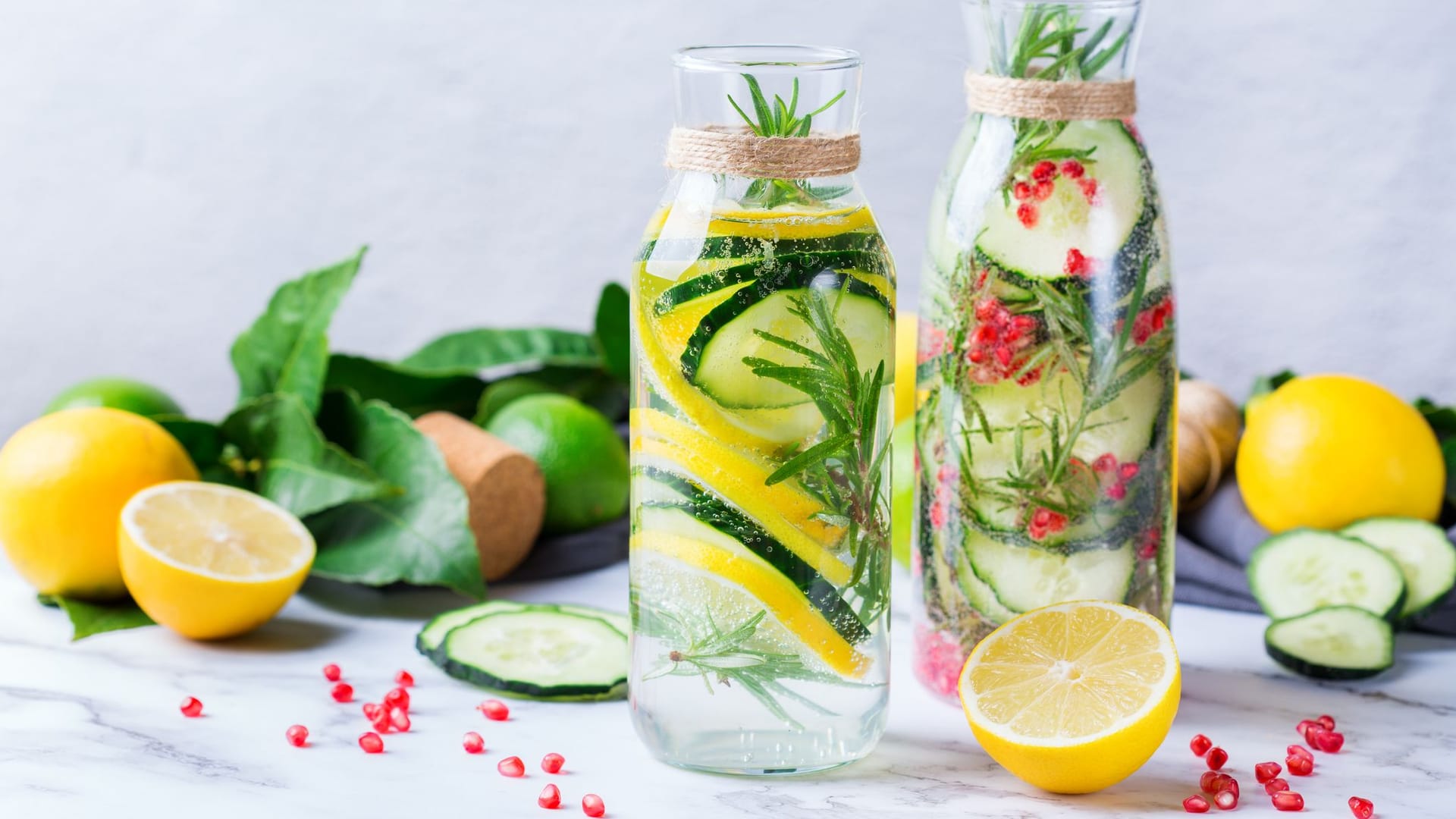 Gönnen Sie sich eine Erfrischung mit Infused Water.