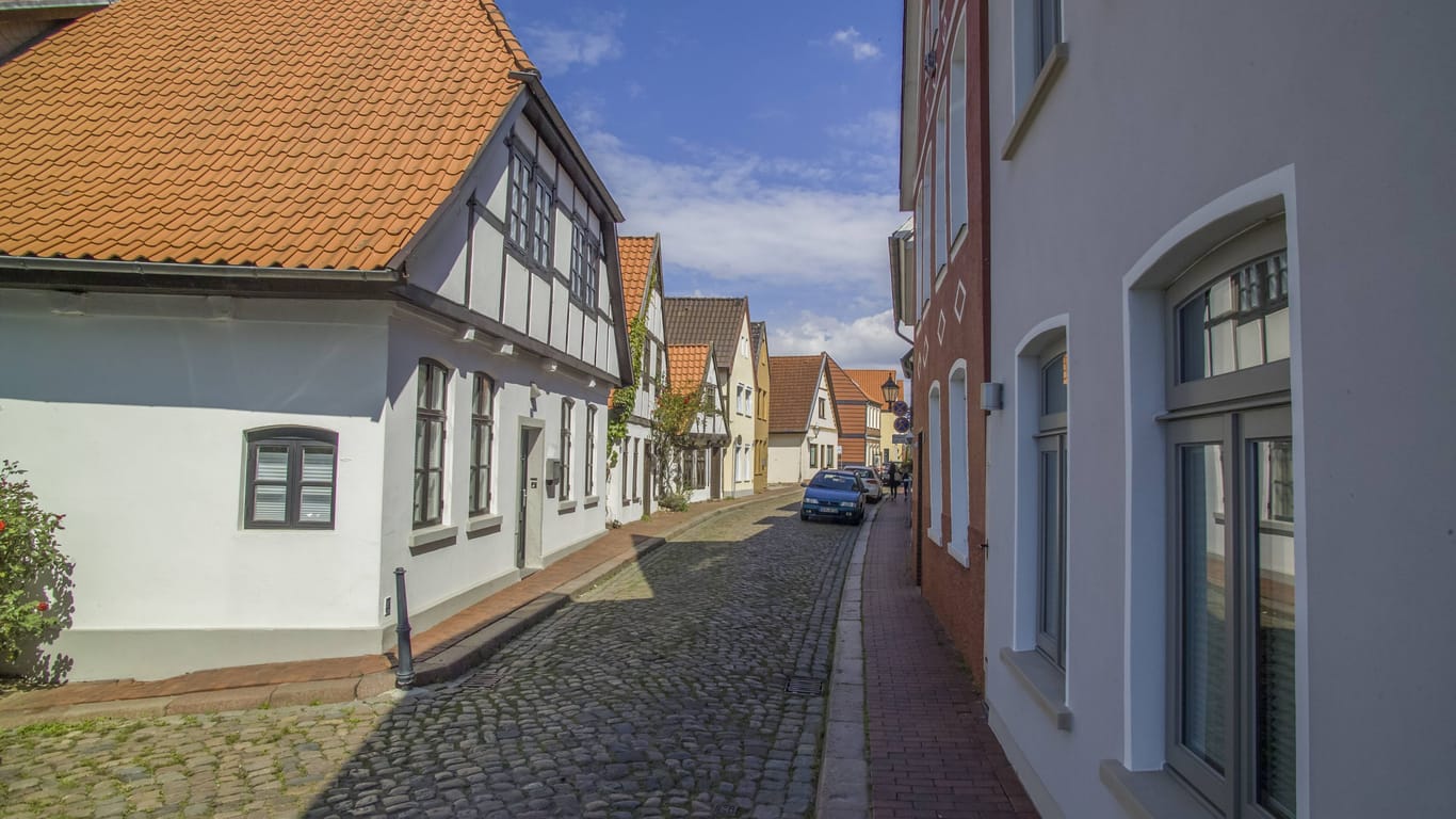 Die Straße Mühlentor in Verden: Hier lebte die junge Margarethe.