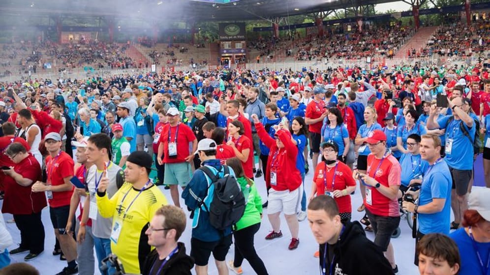 Eröffnung der nationalen Special Olympics 2022: Auch die Eröffnungsfeier der internationalen Spiele soll ein Spektakel werden.