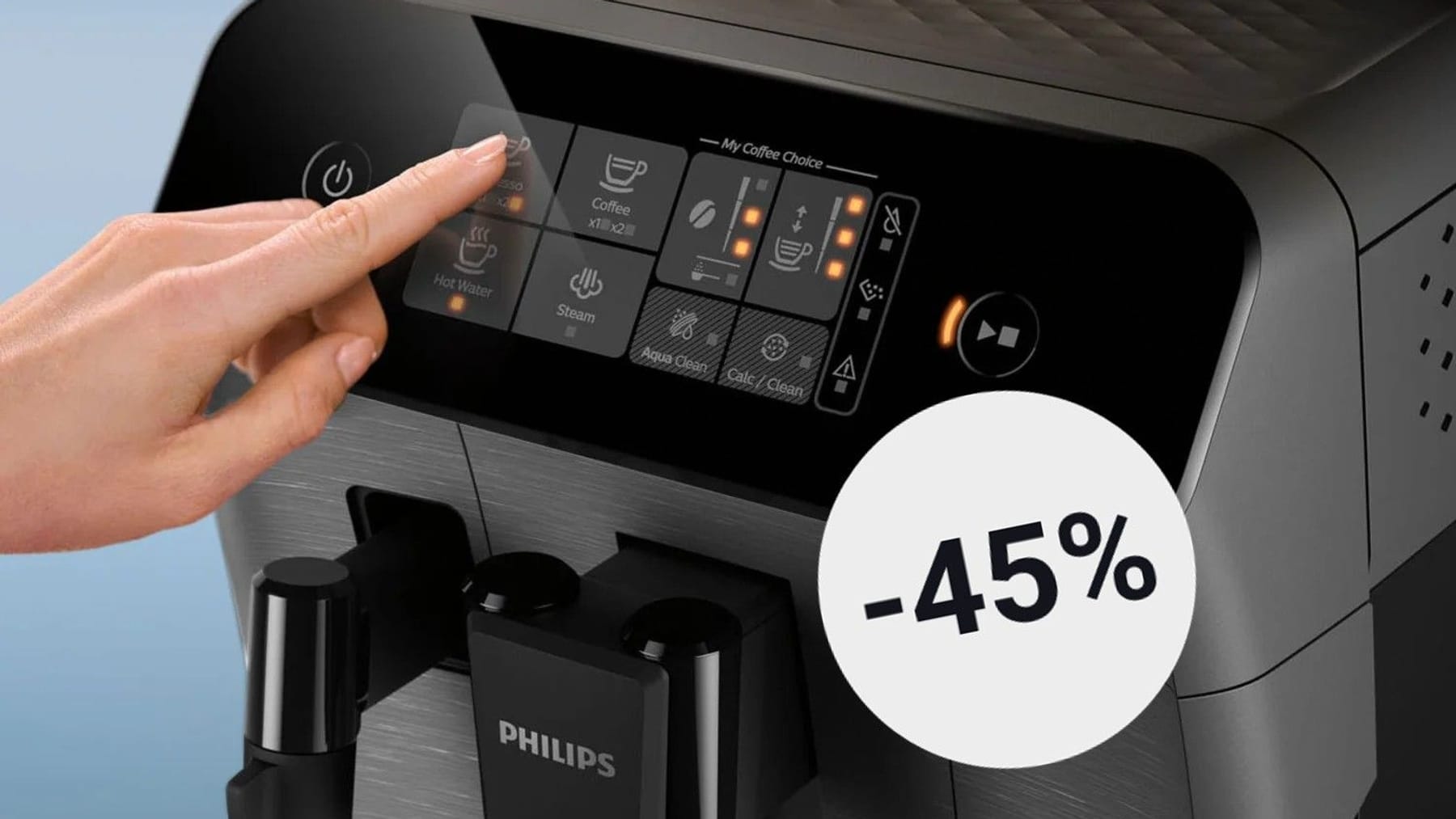 La cafetera totalmente automática de Philips está muy rebajada en oferta