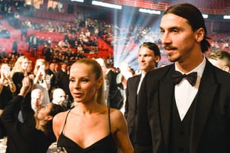 Helena Seger (l.) und Zlatan Ibrahimović: Sie ist elf Jahre älter als ihr Partner.