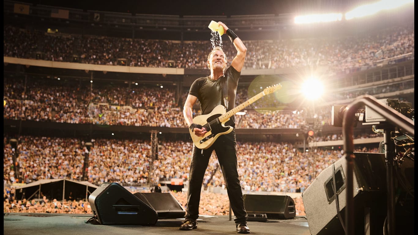 Bruce Springsteen auf der Bühne: "The Boss" ist berüchtigt für seine energiegeladenen Auftritte.