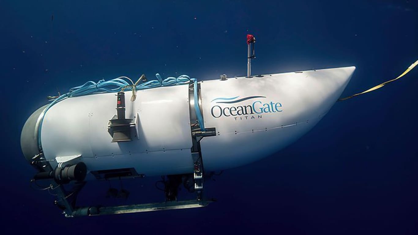 "Titan"-U-Boot des Unternehmens OceanGate Expeditions (Archivbild): Für die Expedition mit dem Tauchboot müssen die Insassen zuvor ein Sicherheitstraining durchlaufen.