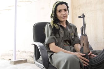 Kämpferin der Kurdischen Arbeiterpartei (PKK): Die türkische Armee bekämpft die Kurdinnen und Kurden, die sich ins nordirakische Kandil-Gebirge zurückgezogen haben.