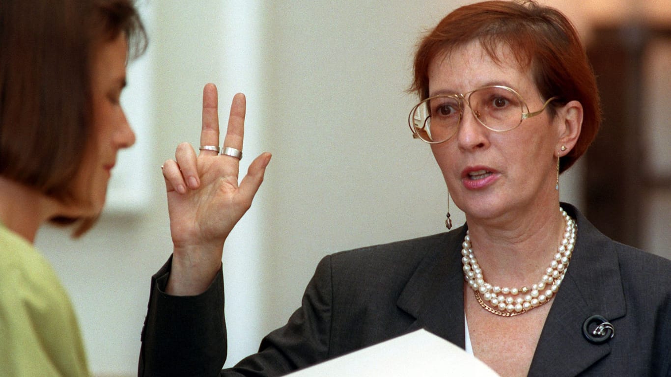 Heide Simonis im Jahr 1993: Die SPD-Politikerin war an Parkinson erkrankt.