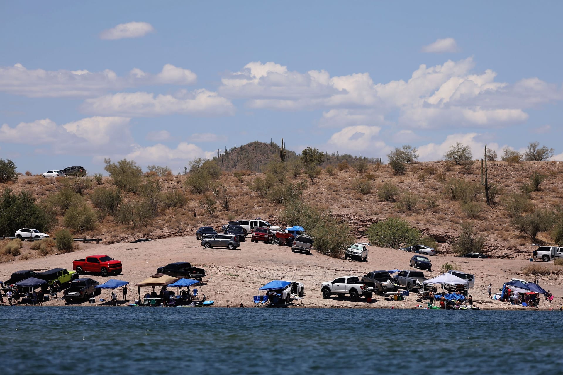 Ausflügler am Lake Pleasant in Arizona (Archivbild).