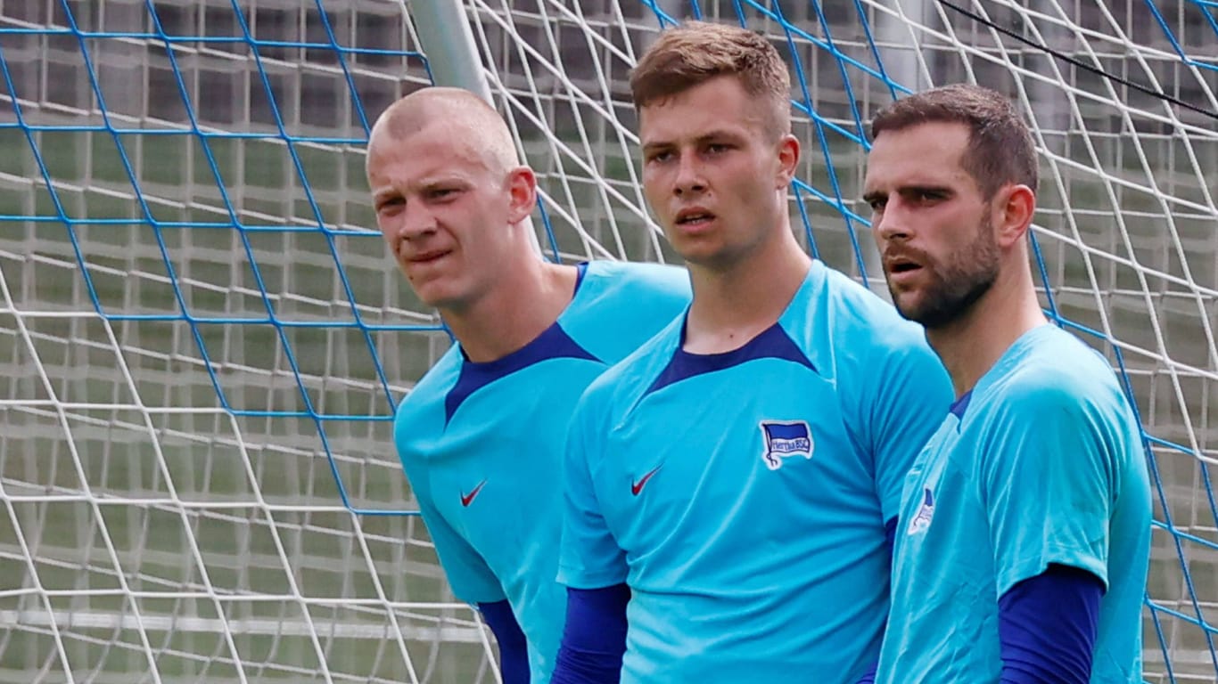 Oliver Christensen, Tjark Ernst und Marius Gersbeck (v. l. n. r.): Sie bereiten sich aktuell auf die kommende Saison vor.