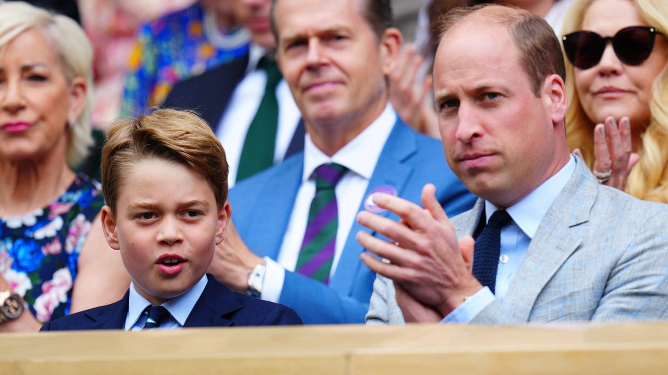 Wimbledon 2023: Prinz George und Prinz William