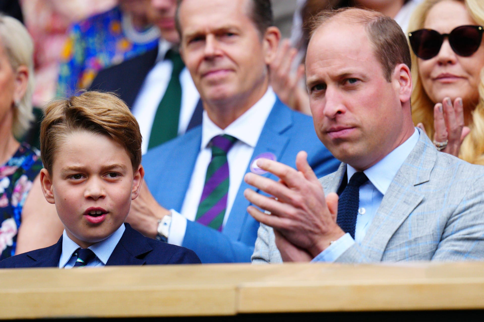 Wimbledon 2023: Prinz George und Prinz William