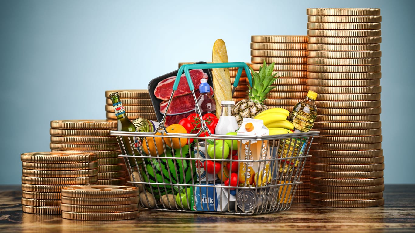 Inflation beschreibt die Verteuerung von Produkten eines durchschnittlichen Warenkorbs.