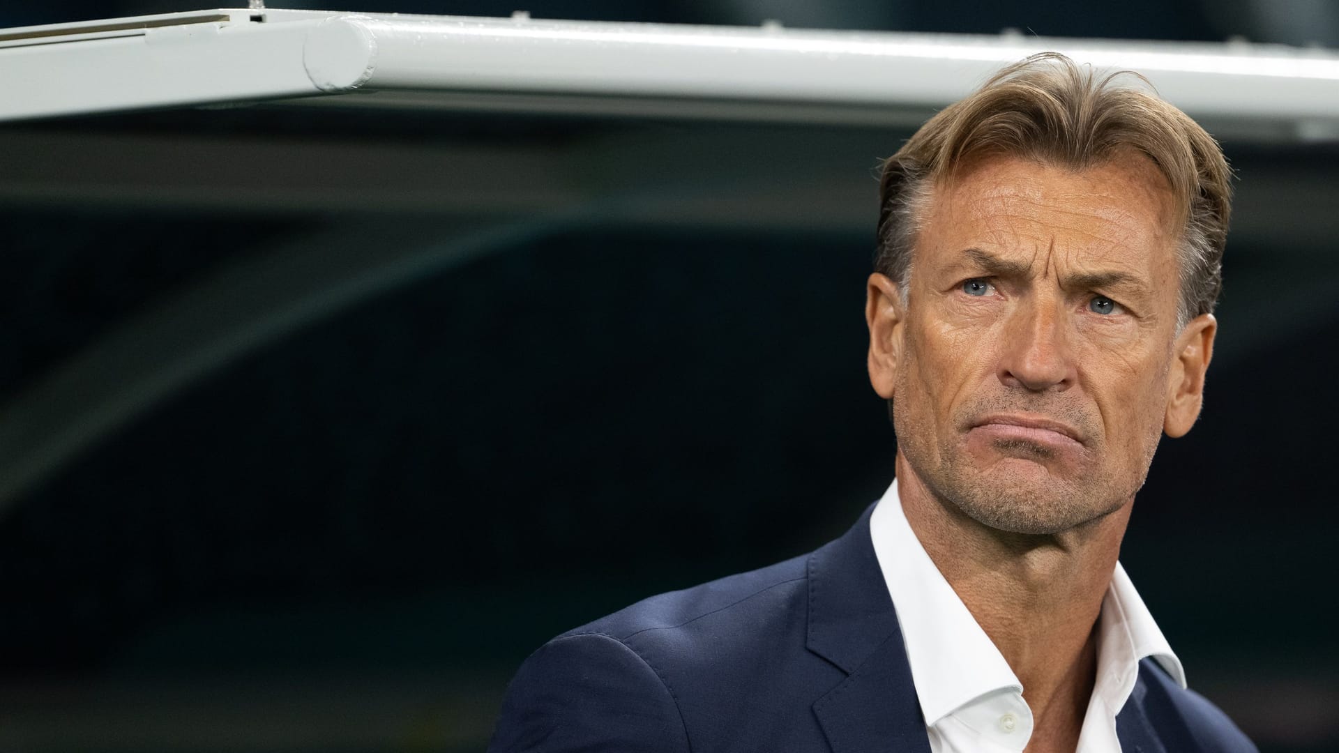 Hervé Renard am Rande des Spiels zwischen Frankreich und Jamaica in Sydney.