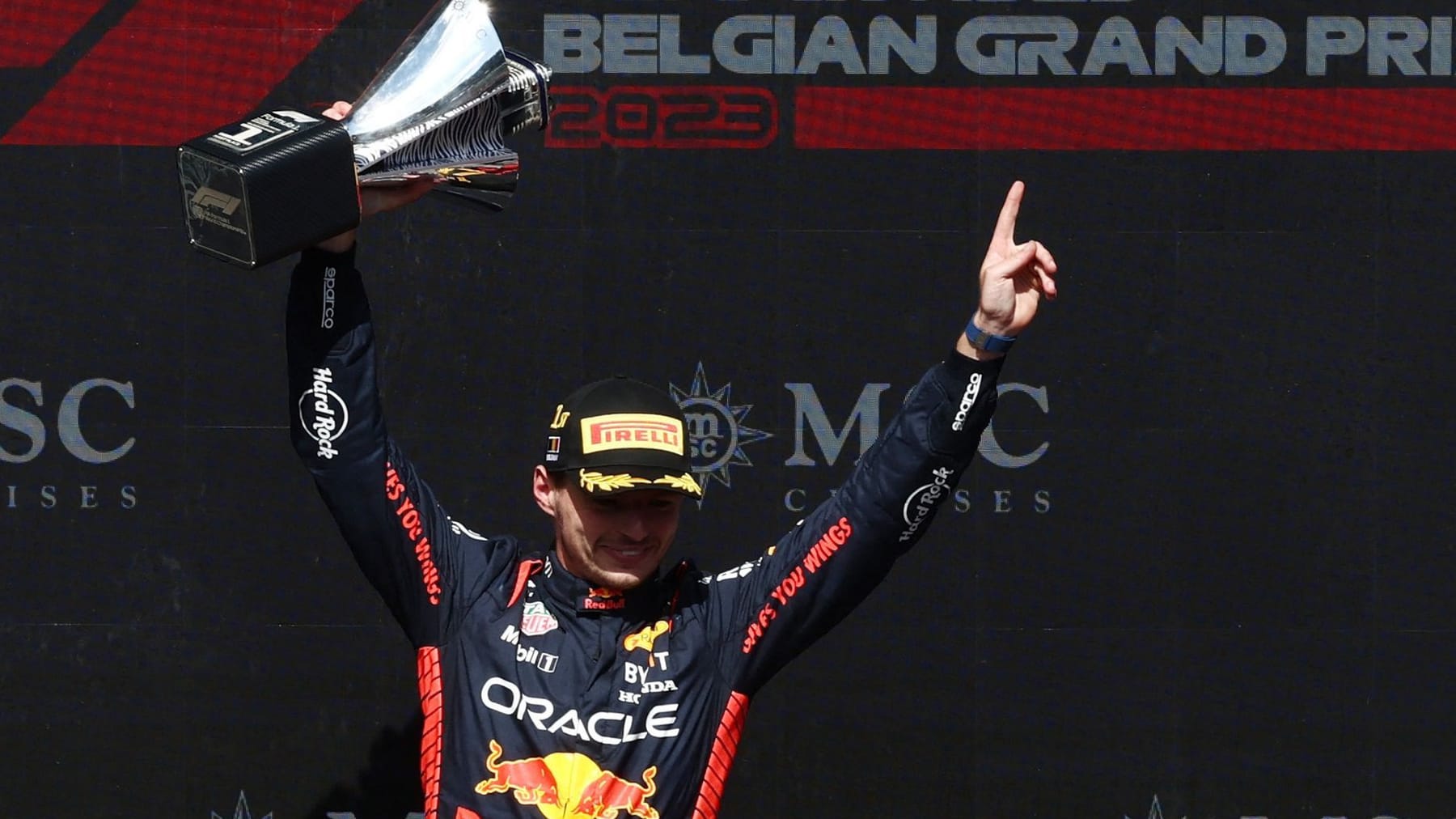 Verstappen won ook de Belgische GP – een teleurstelling voor Piastri