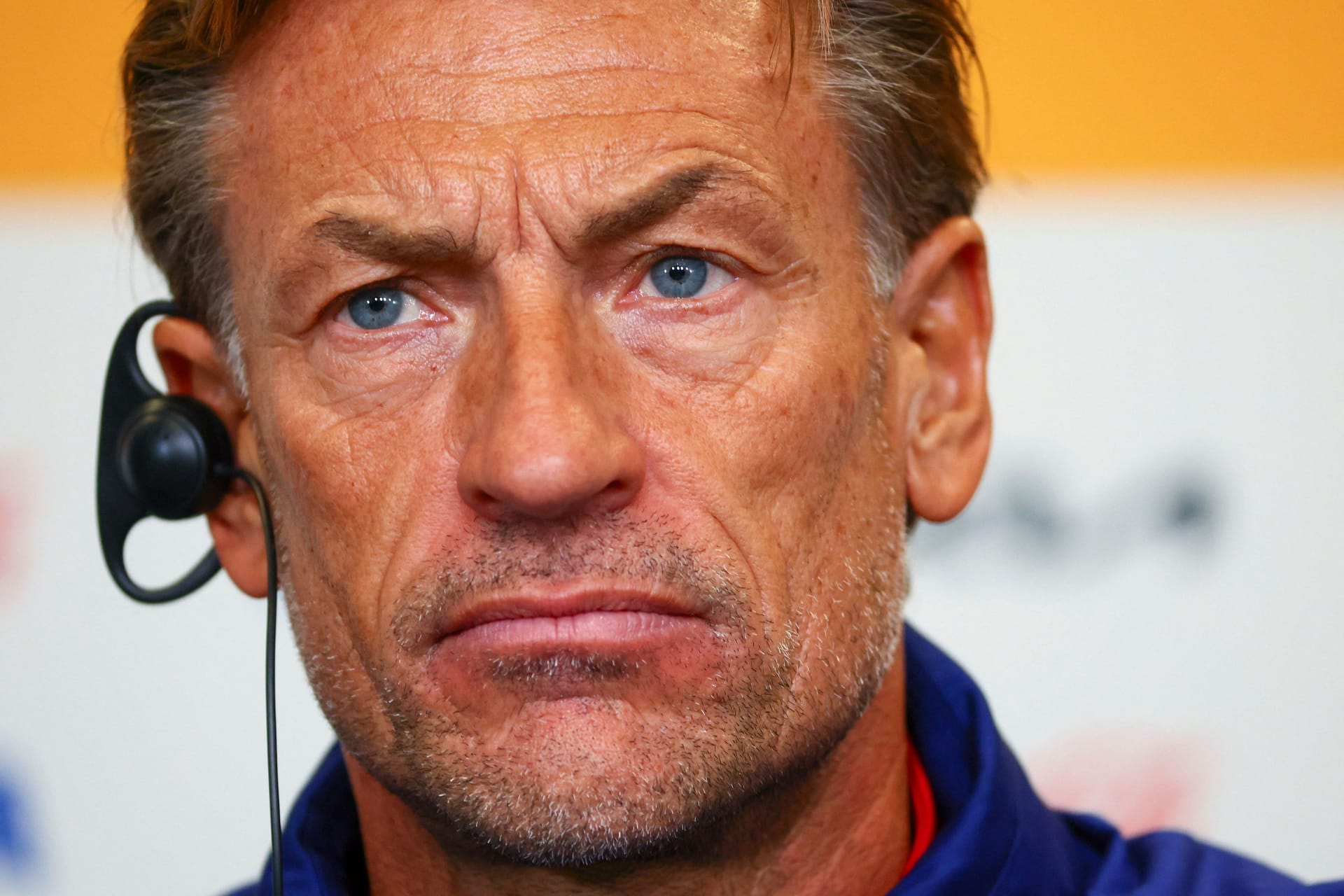 Viele Fragen: Hervé Renard zeigte sich bei der Pressekonferenz vor dem Spiel gegen Brasilien charmant und zuversichtlich.