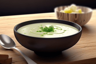 Eine Kohlrabi-Cremesuppe ist ein bodenständiger Klassiker. In unserer veganen Variante begeistert sie alle.