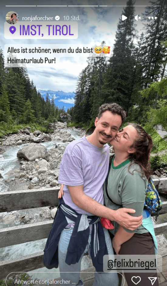 Ronja Forcher: "Bergdoktor"-Star Teilt Pärchen-Foto Aus Dem Urlaub