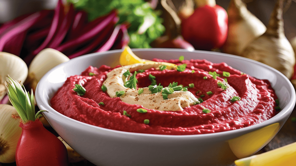 Rote-Bete-Hummus