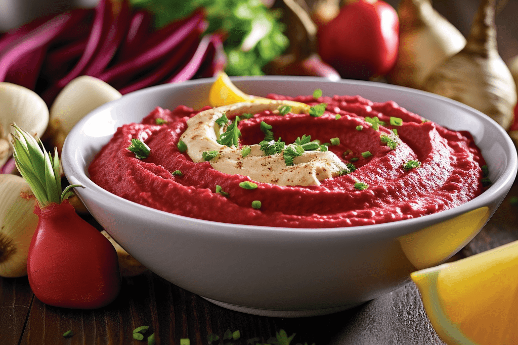 Rote-Bete-Hummus