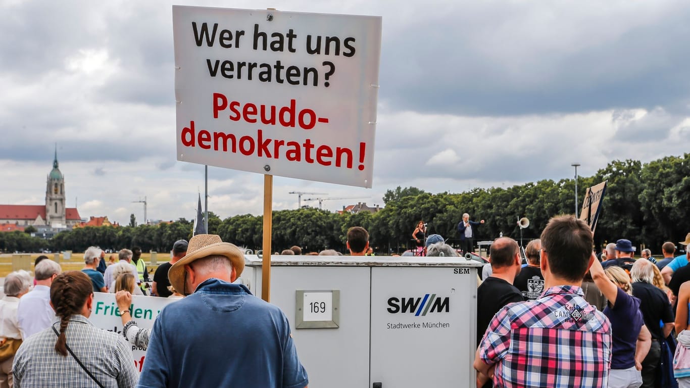 Demo in München «Stoppt das Heizungsgesetz»