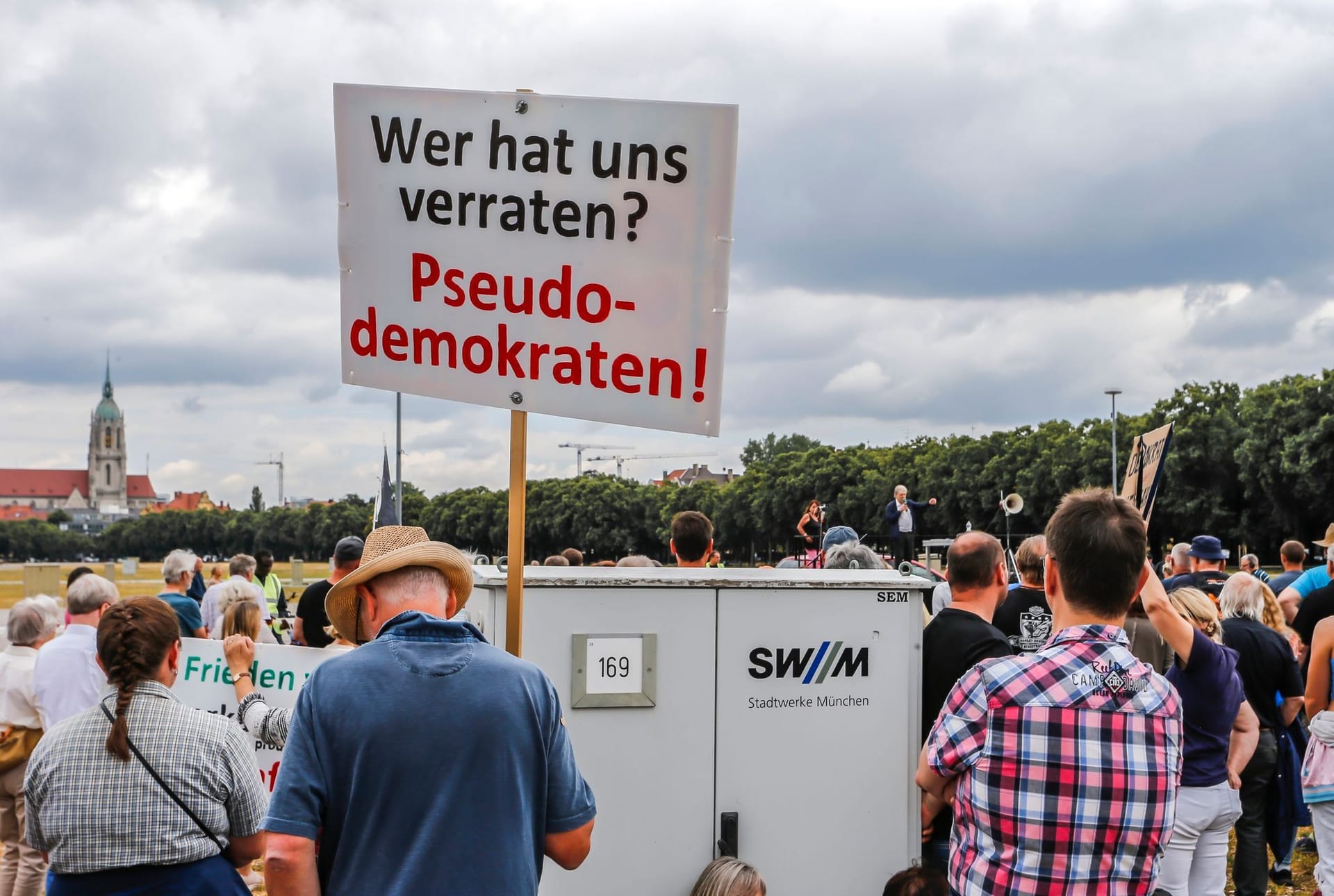 Demo in München «Stoppt das Heizungsgesetz»