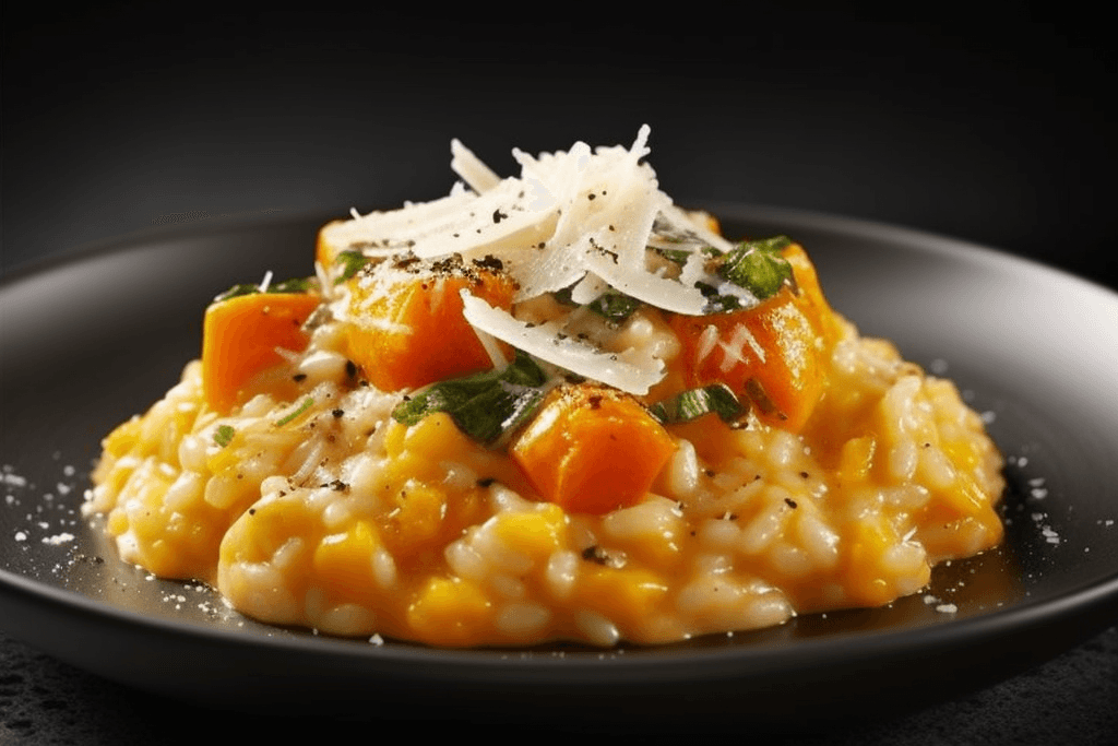 Kürbisrisotto