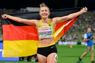 Gina Lückenkemper: Sie wurde im vergangenen Jahr Europameisterin.