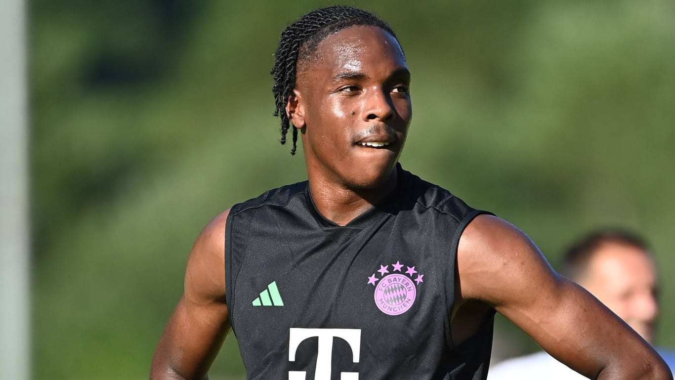 Mathys Tel: Der 18-Jährige spielt seit vergangener Saison für den FC Bayern.