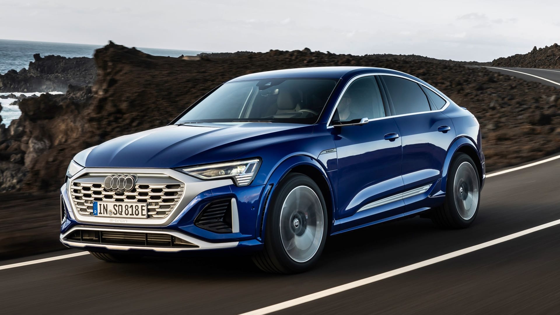 Bulliger Coupé-Stromer: Der Audi Q8 Sportback e-tron.