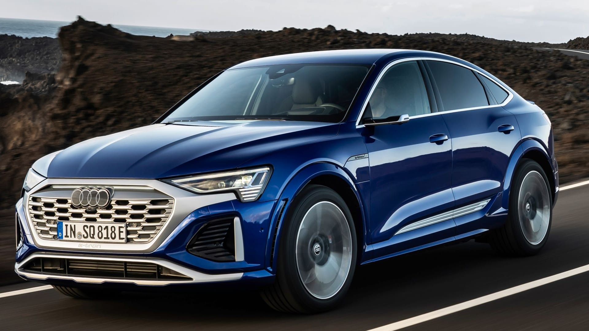 Bulliger Coupé-Stromer: Der Audi Q8 Sportback e-tron.