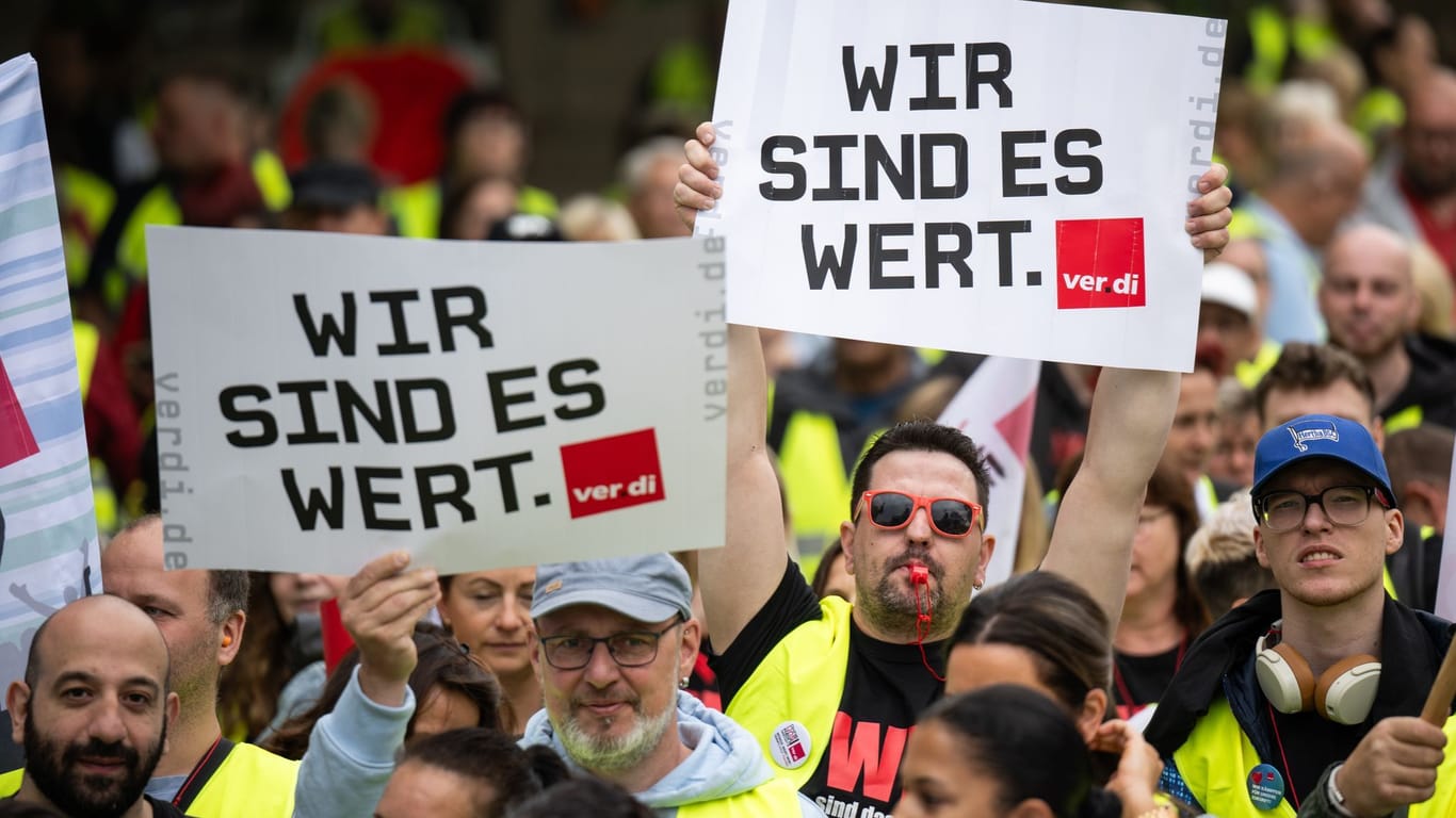 Berlin: Die Gewerkschaft Verdi hat zu Warnstreiks im Einzelhandel in Berlin und Brandenburg aufgerufen.