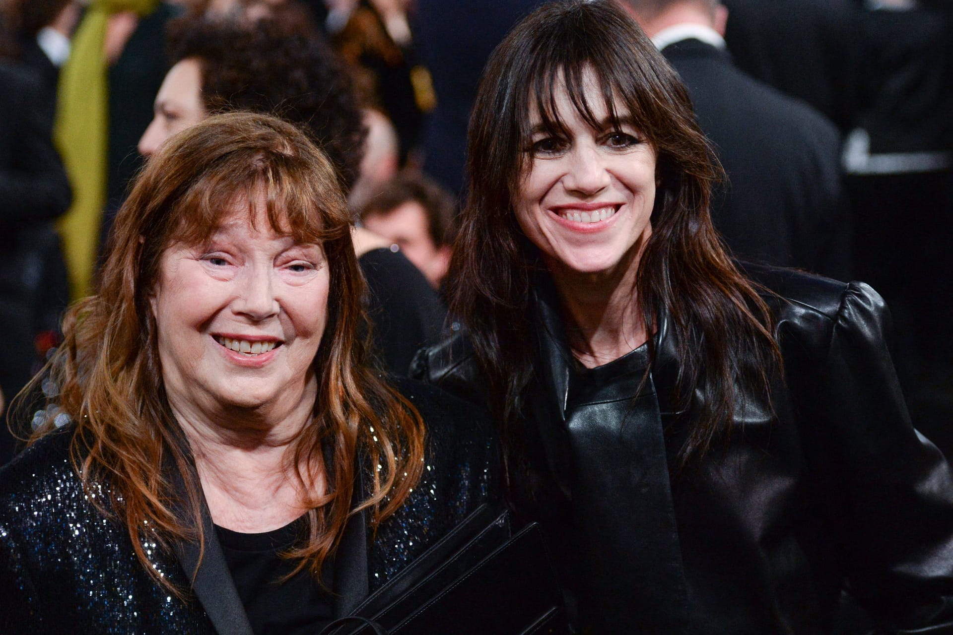 Jane Birkin und ihre Tochter Charlotte Gainsbourg: Es war einer der letzten Auftritte von Jane Birkin.