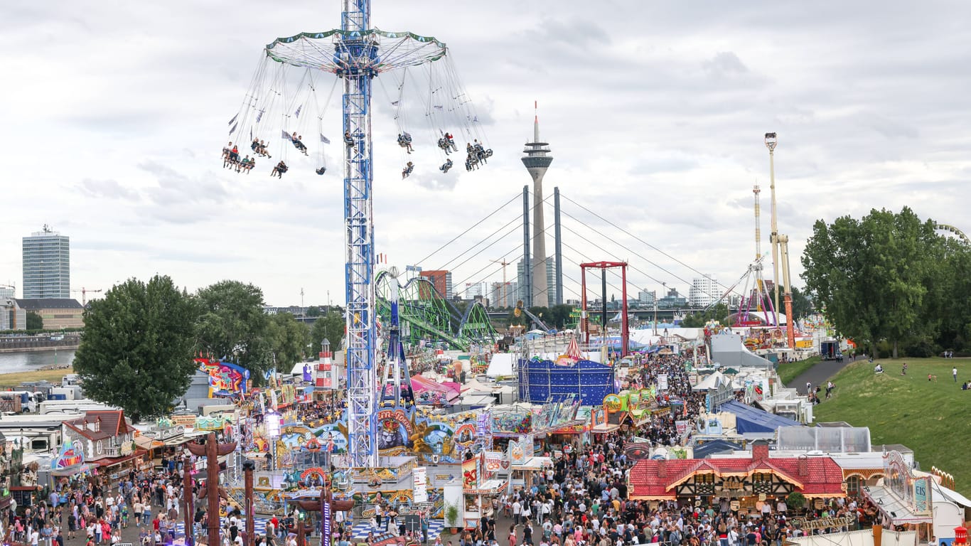 Rheinkirmes 2023: Das Volksfest endet bereits am 23. Juli.
