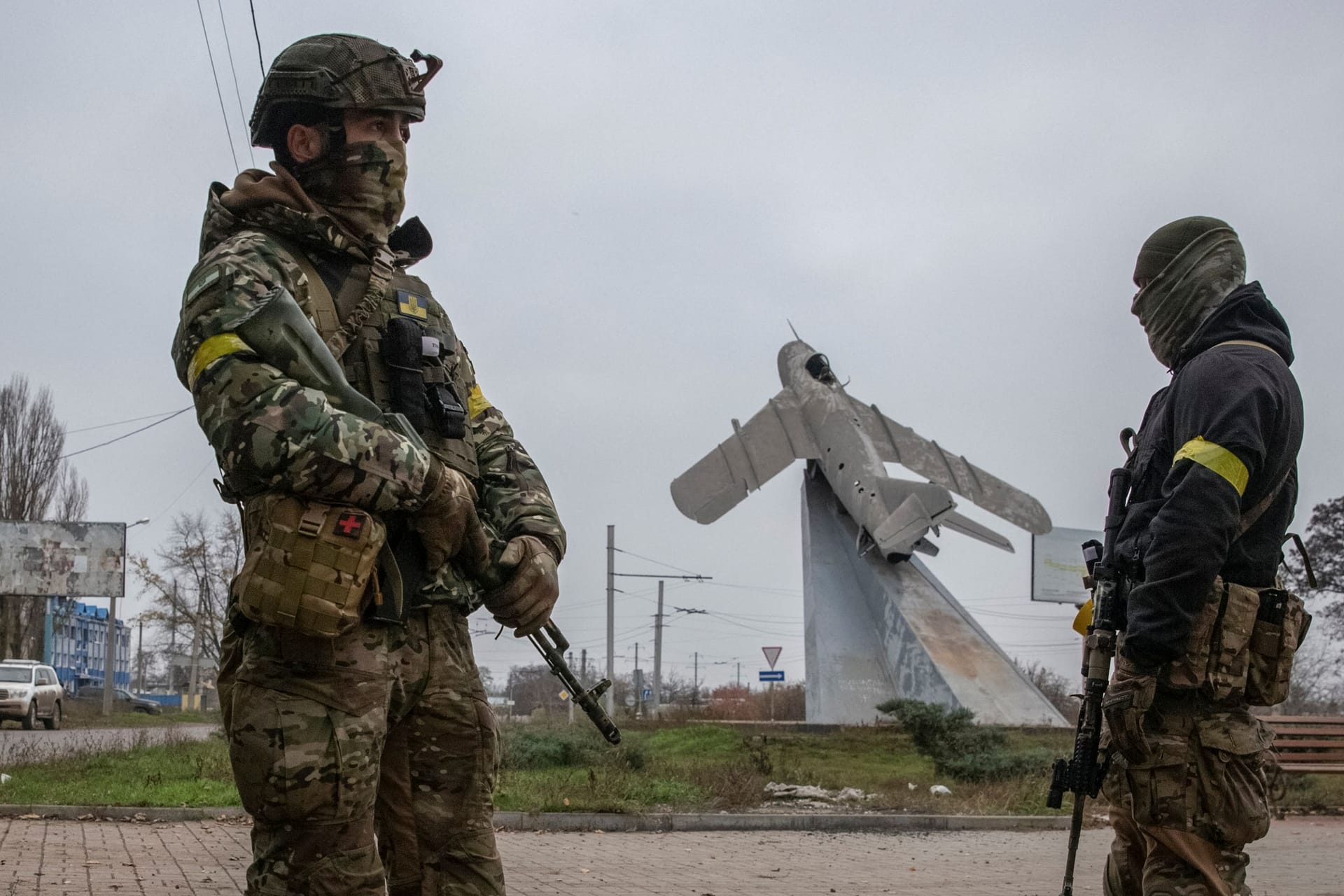 UKRAINE-CRISIS/CHECHEN-FIGHTERS