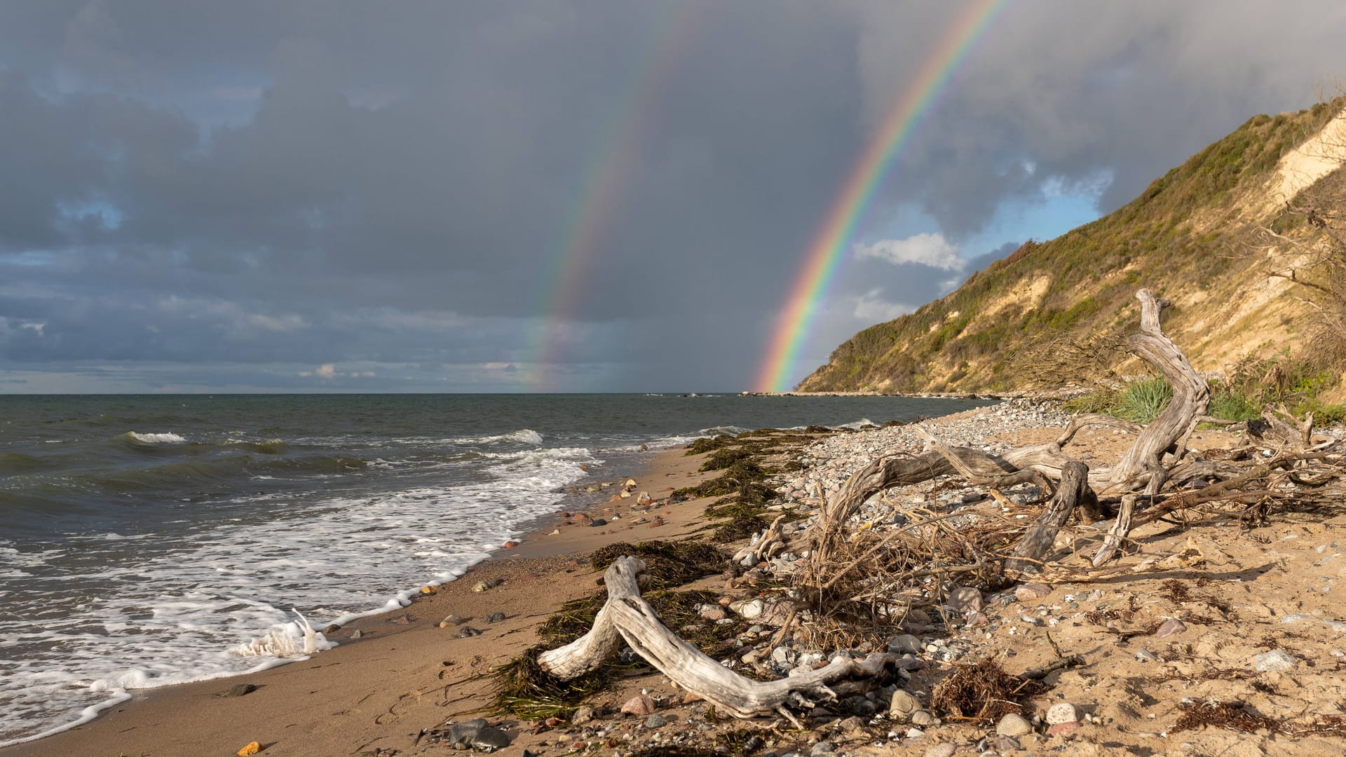 Regenbogen auf Hiddensee