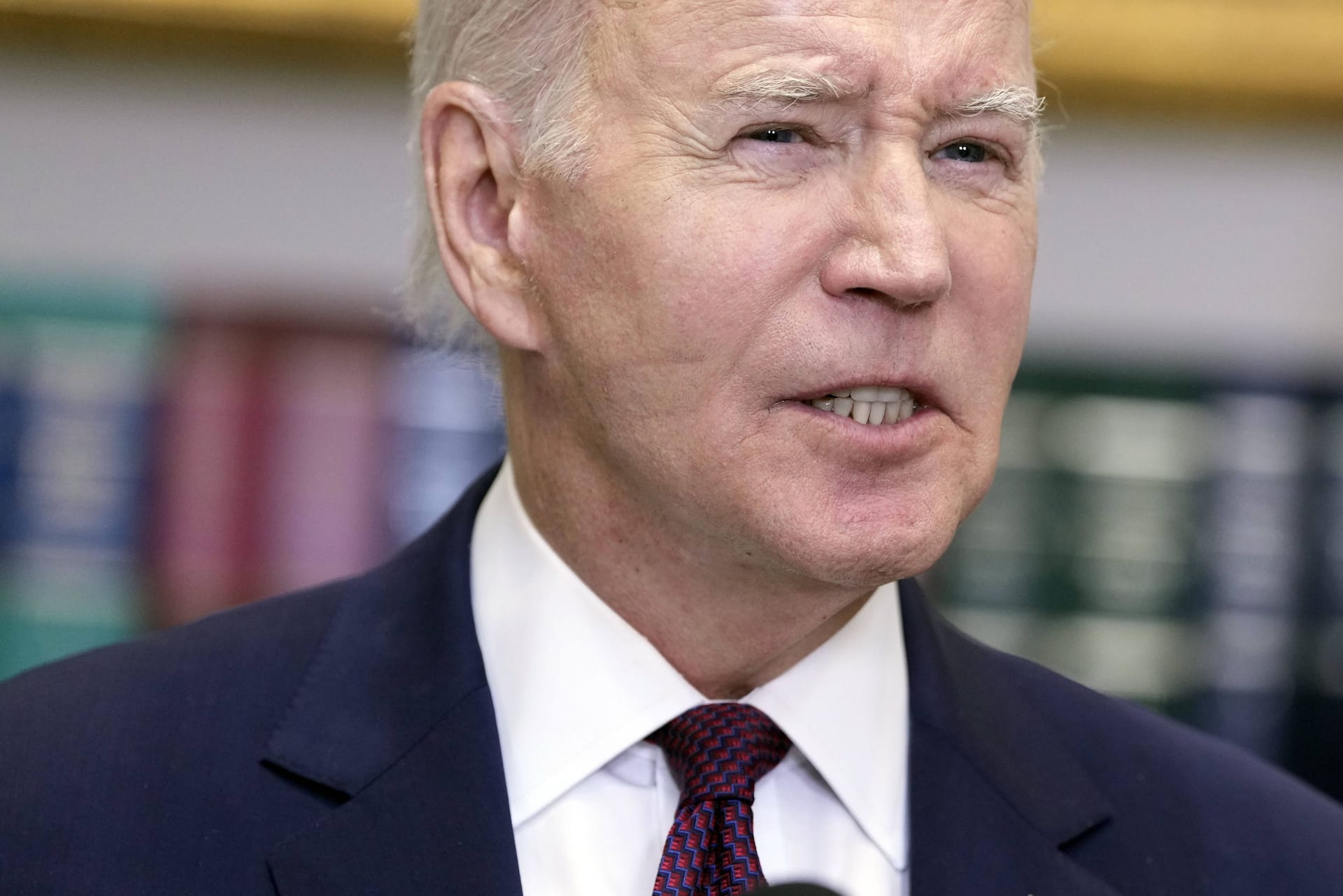 US-Präsident Joe Biden: Sein Amtssitz musste kurzzeitig geräumt werden.