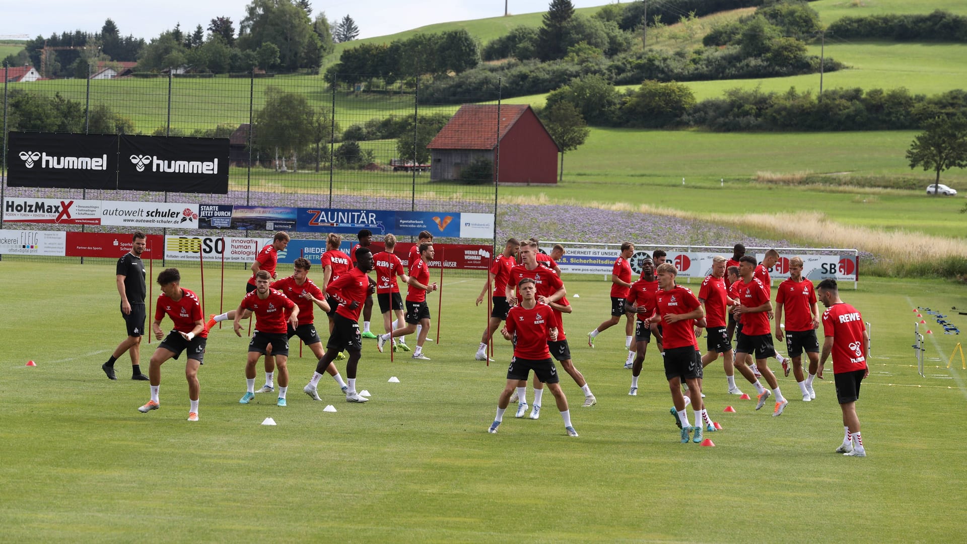 Trainingslager des 1. FC Köln (Archivbild): Im vergangenen Jahr war die Mannschaft in Donaueschingen.